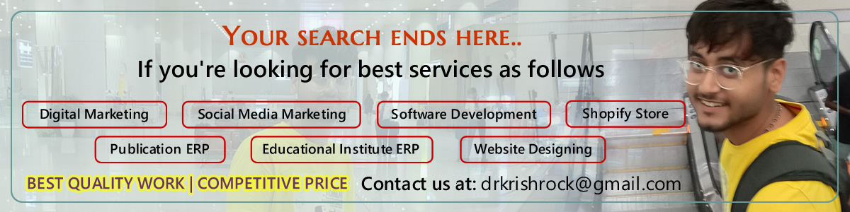 Krish Rock, Space Science, Rocket Science Researcher, Mangallam IT Solutions, Software Development, Website Designing, Digital Marketing in Rajasthan, Ahmedabad, Jodhpur